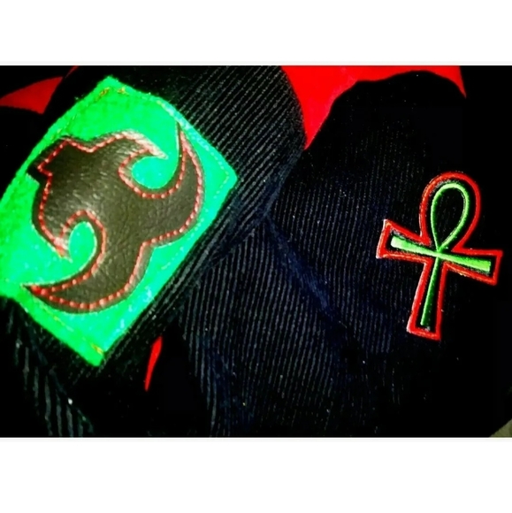 NEW Queens Rule Bomber Letterman Jacket Coat! Quilted. Adinkra, Ankh. Women, S. - Picture 9 of 11